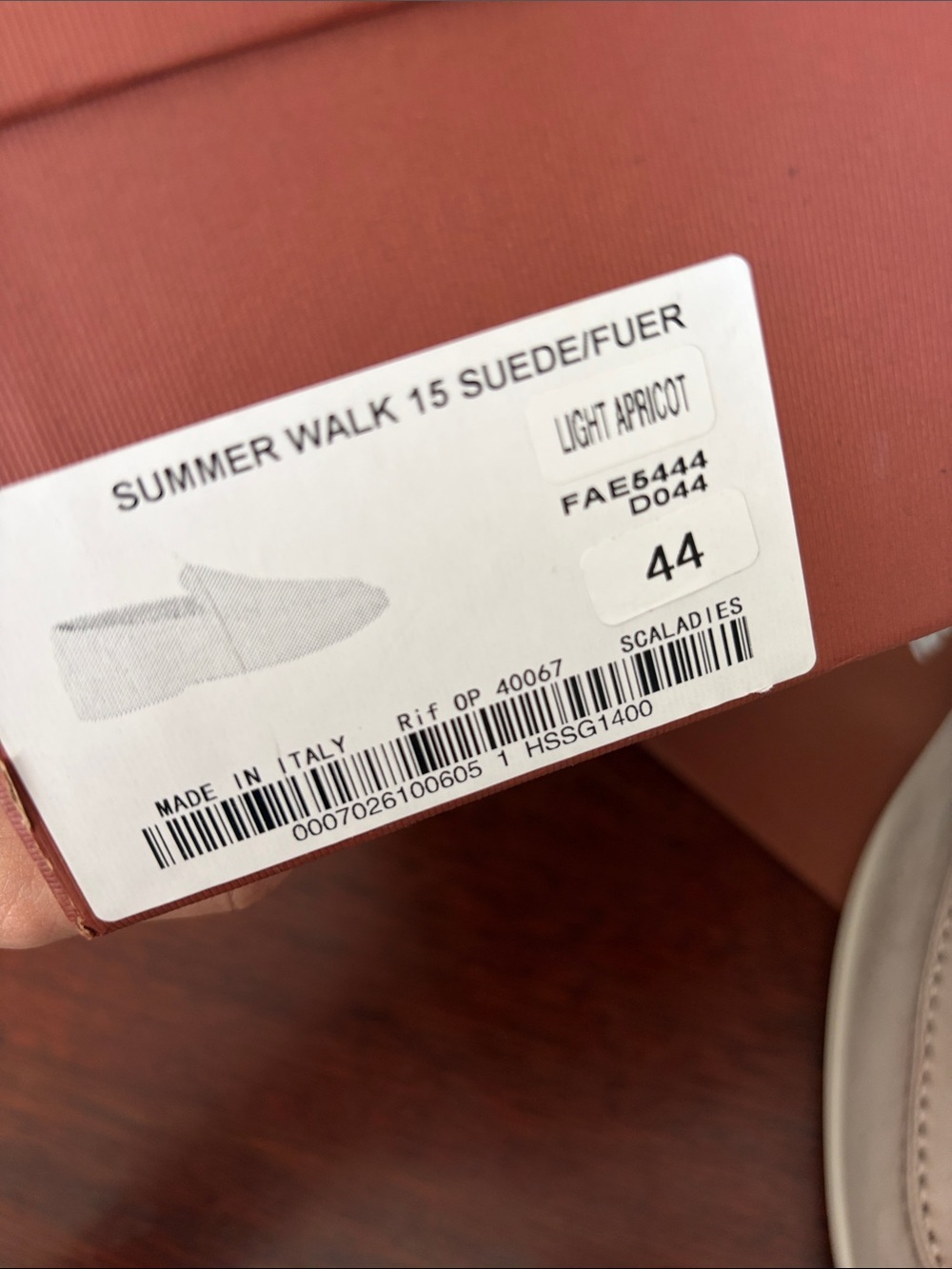 Loro Piana Light Beige Suede Slip-On Loafers - Picture 5 of 5